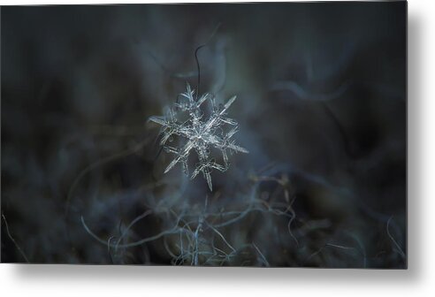 Snowflake Metal Print featuring the photograph Rigel, panoramic version by Alexey Kljatov