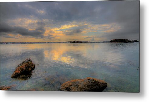  Metal Print featuring the photograph Safe Harbor 1 by David Henningsen