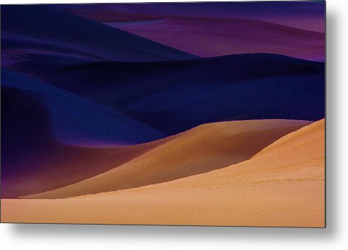 Abstract Metal Print featuring the photograph Saturation by Brian Duram