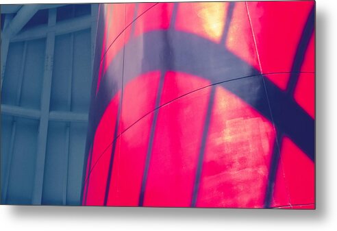 Curves Metal Print featuring the photograph Shadows And Curves 01 by Tony Grider