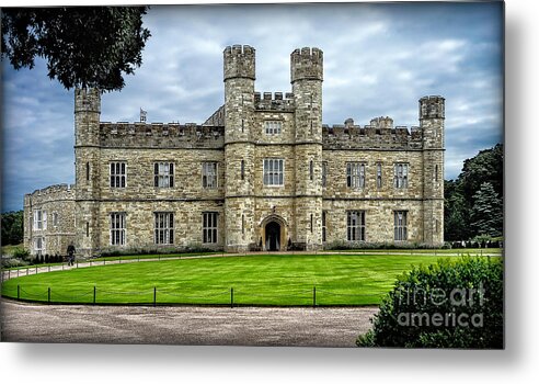 Sights Metal Print featuring the photograph Sights in England - Castle 4 by Walt Foegelle