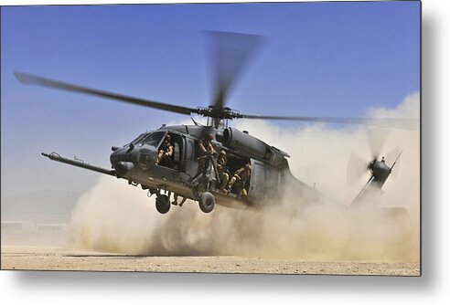 Sikorsky Hh-60 Pave Hawk Metal Print featuring the photograph Sikorsky HH-60 Pave Hawk by Jackie Russo