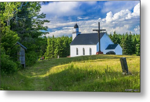 Church Metal Print featuring the photograph St. Margaret's of Scotland by Ken Morris