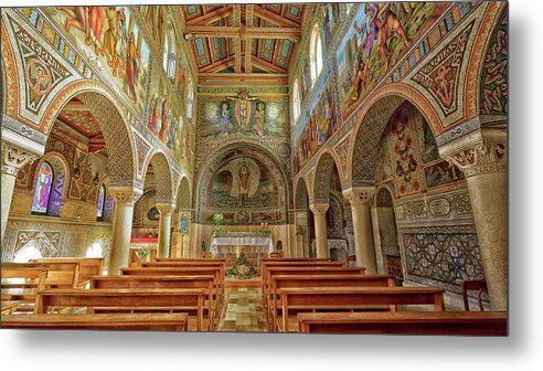 Church Metal Print featuring the photograph St Stephen's Basilica by Uri Baruch