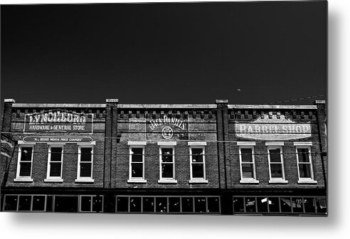 Stores Metal Print featuring the photograph Store Fronts by George Taylor