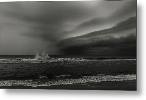 Florida Metal Print featuring the photograph Storm Front 1 Delray Beach Florida by Lawrence S Richardson Jr