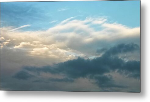 Skyscape Metal Print featuring the photograph Stretching Out - by Julie Weber