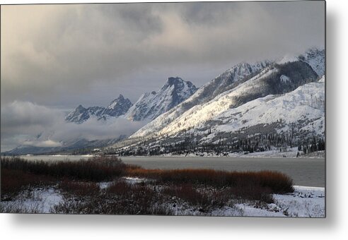 Grand Metal Print featuring the photograph Sunrise in Grand Teton National Park by Pierre Leclerc Photography