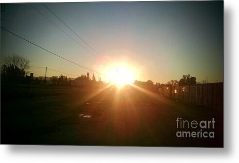 Sunrise Metal Print featuring the photograph Sunrise by Steven Wills