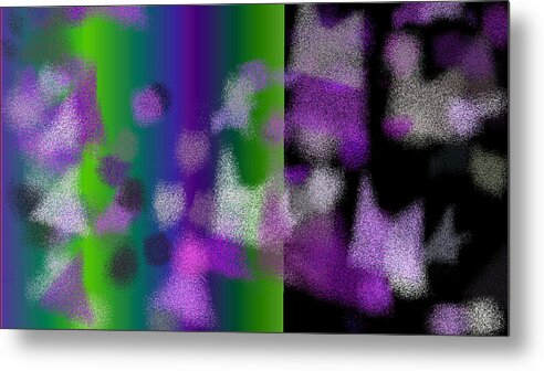 Abstract Metal Print featuring the digital art T.1.384.24.16x9.9102x5120 by Gareth Lewis