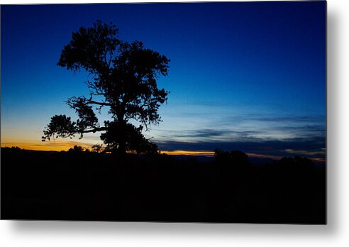 Canyon Metal Print featuring the photograph The Blues of Dusk by David Andersen