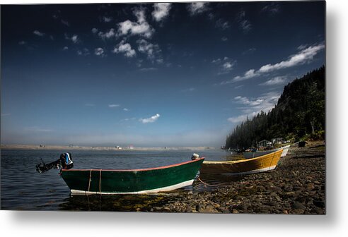 Coastal Metal Print featuring the photograph The Wait by Peter Scott