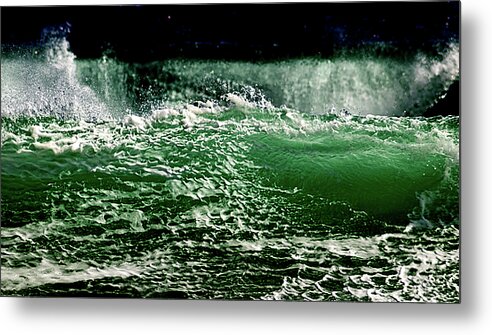 Sea Metal Print featuring the photograph Tide by Stelios Kleanthous