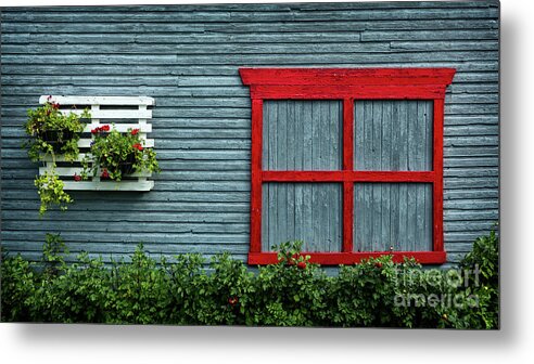 Anse St. Jean Metal Print featuring the photograph Tidy Home by Doug Sturgess