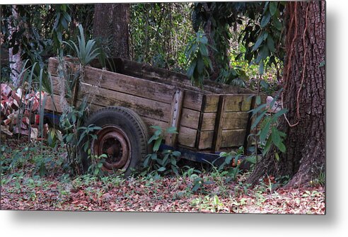 Landscape Metal Print featuring the photograph Trailer by Roger Epps