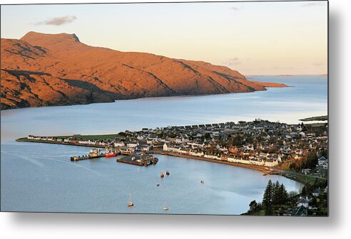 Ullapool Metal Print featuring the photograph Ullapool morning light by Grant Glendinning