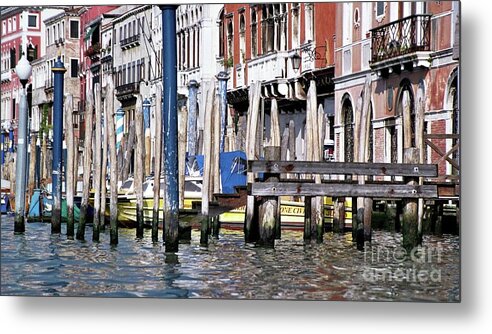 Venice Metal Print featuring the photograph Venice Grand Canal by Allen Beatty