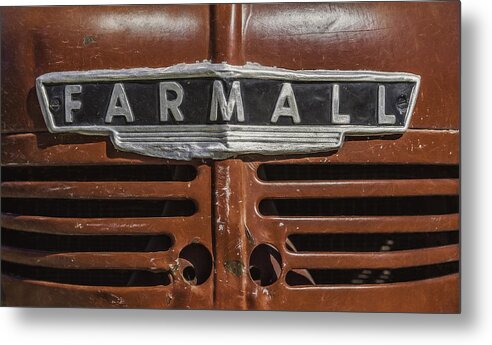 Farmall Tractor Metal Print featuring the photograph Vintage Farmall Tractor by Scott Norris