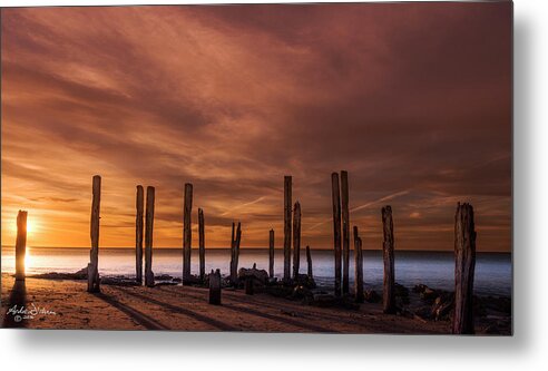Port Metal Print featuring the photograph W I L L U N G A by Andrew Dickman