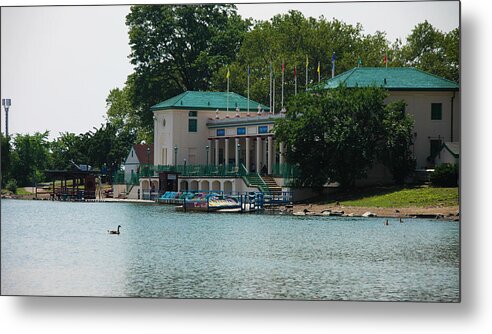 Landscape Metal Print featuring the photograph Waterfront by Jose Rojas