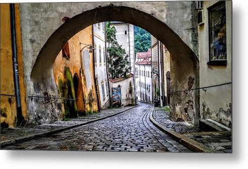 Europe Metal Print featuring the photograph Passau Passages by Cheryl Wallace