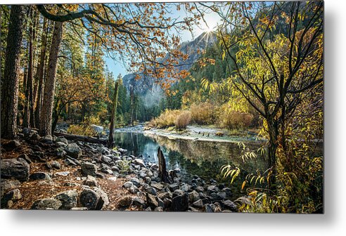 15mm Metal Print featuring the photograph Yosemite national park - California, United States - Landscape photography by Giuseppe Milo