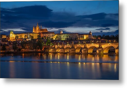 City Metal Print featuring the photograph Classic Prague #1 by Sergiy Melnychenko