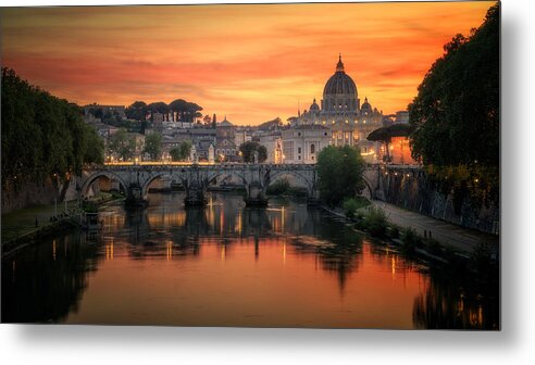 Architecture Metal Print featuring the photograph Roma I #1 by Bartolome Lopez