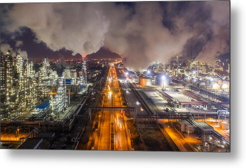 Industry Metal Print featuring the photograph ??? #19 by Xiaoyang Wang