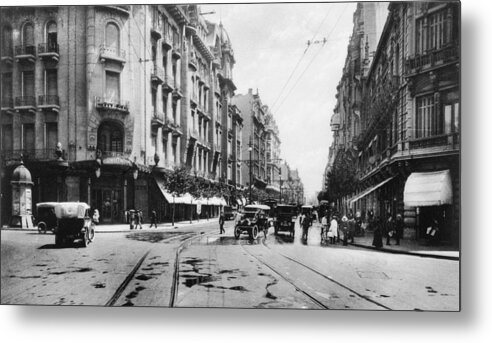 South America Metal Print featuring the photograph Buenos Aires by Hulton Archive