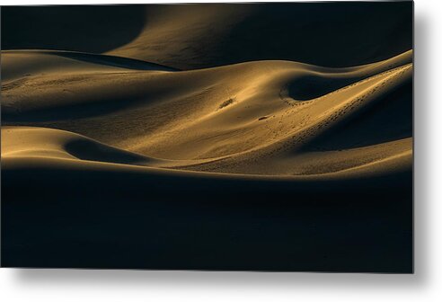 Desert Metal Print featuring the photograph Desert Impression by Renzi