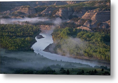 Enter The Badlands_5444 Metal Print featuring the photograph Enter The Badlands_5444 by Gordon Semmens