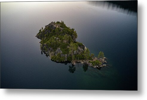 Lake Tahoe Metal Print featuring the photograph Fannette Island Emerald Bay Lake Tahoe by Anthony Giammarino