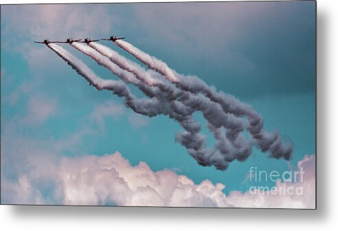100th Anniversary Metal Print featuring the photograph Formation by Doug Sturgess