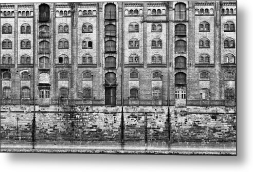 Storehouse Metal Print featuring the photograph Gates And Windows by Steffen Ebert