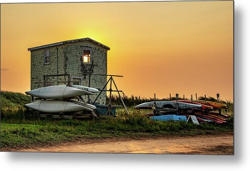 Pei Metal Print featuring the photograph Good Morning Rustico by Marcy Wielfaert
