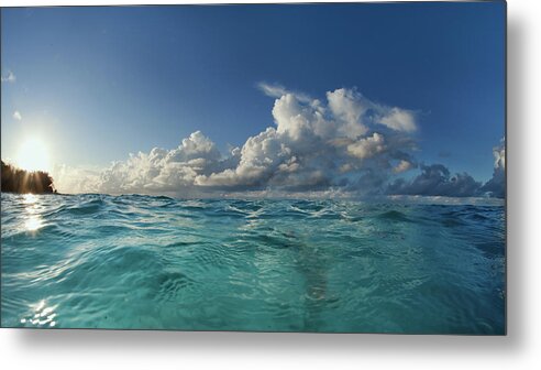 Tranquility Metal Print featuring the photograph Indian Ocean by Nature, Underwater And Art Photos. Www.narchuk.com