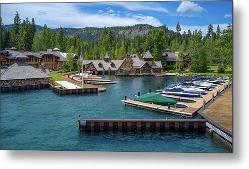 Lake Tahoe Metal Print featuring the photograph Lake Tahoe The God Father House by Anthony Giammarino