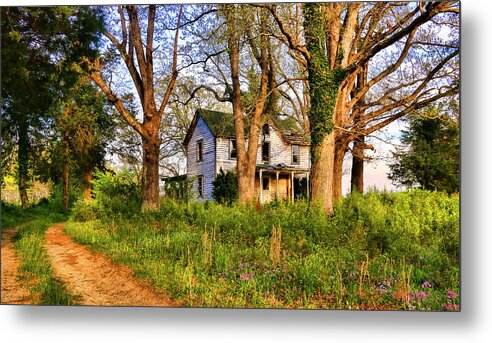 House Metal Print featuring the photograph Lost and Abandoned by Ola Allen