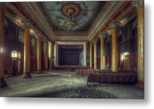 Abandoned Metal Print featuring the photograph Lost Memories by Roland Shainidze