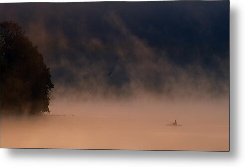 Misty Metal Print featuring the photograph Misty Morning by Rob Li