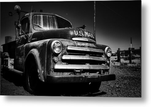 Car
Oldcar
Old
Oldtimer
Perspective
Nasty
Oldstyle
Black
White
Bw
Blackandwhite Metal Print featuring the photograph Nas(ty)car by Peter Schade