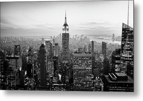 Outdoors Metal Print featuring the photograph New York City by Randy Le'moine