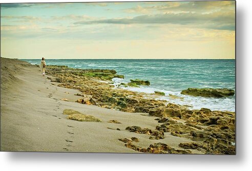 Beach Metal Print featuring the photograph Prophecy by Steve DaPonte