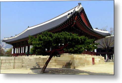 Seoul South Korea Metal Print featuring the photograph Seoul South Korea by Paul James Bannerman