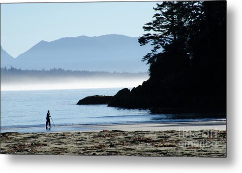 Silence And I Metal Print featuring the photograph Silence And I by Bob Christopher