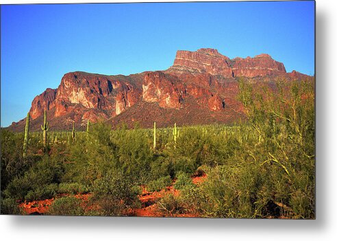 Superstition Mountains Metal Print featuring the photograph Superstitious Afternoon by Chance Kafka
