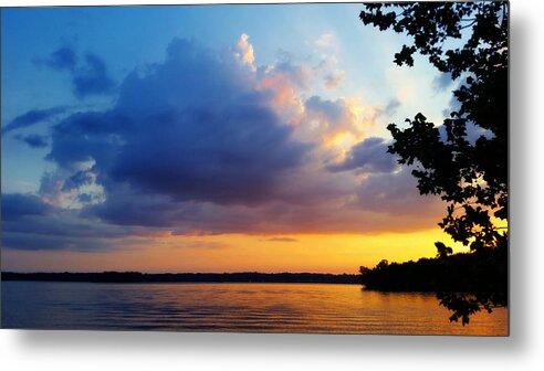 Weather Metal Print featuring the photograph Tennessee Summer Sunset by Ally White