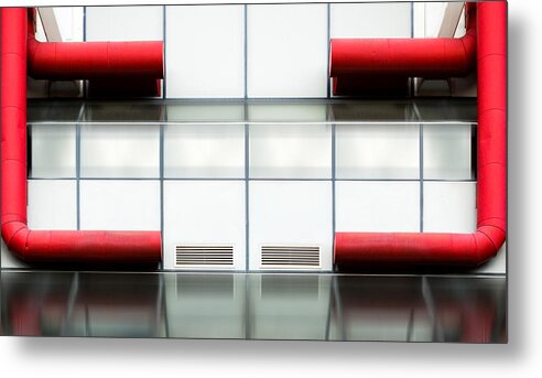 Pipe Metal Print featuring the photograph The Colors Of Psv. by Greetje Van Son