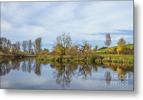 Danube Metal Print featuring the photograph The Danube River by Bernd Laeschke